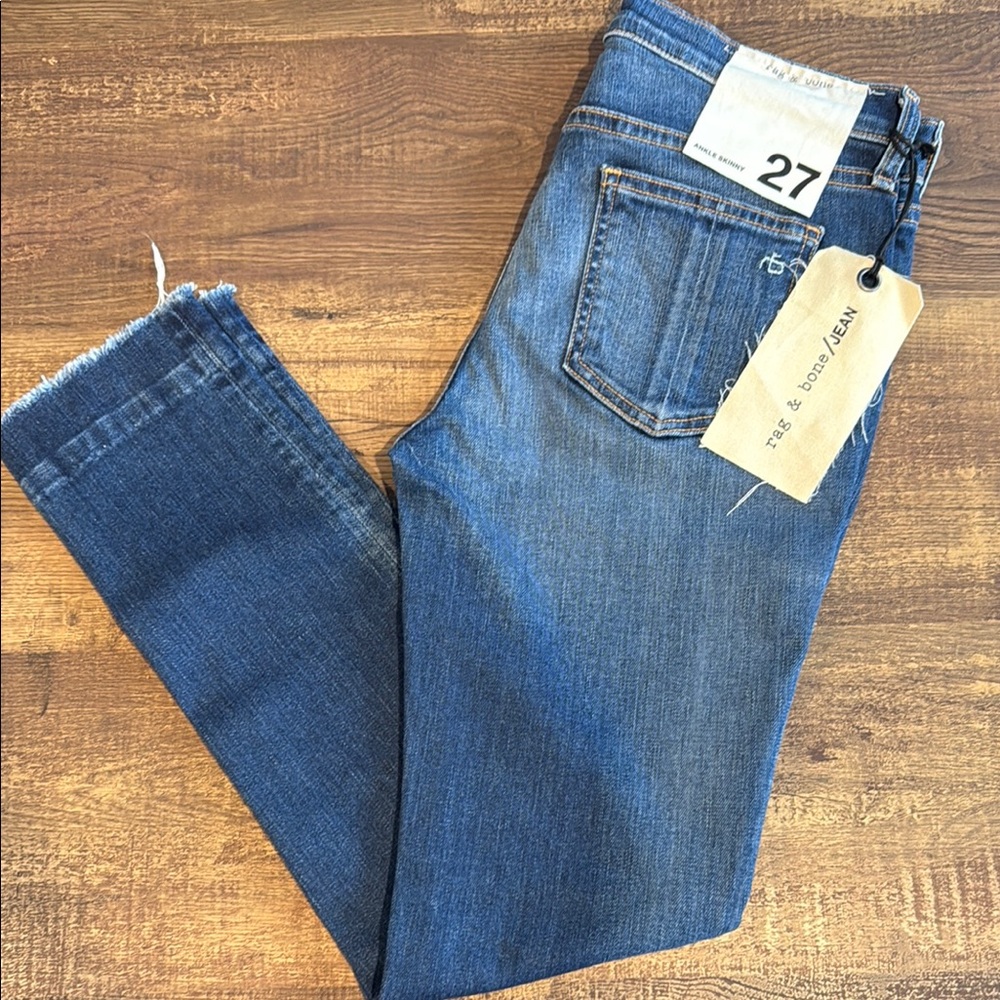 Rag & Bone Blue Denim Jeans